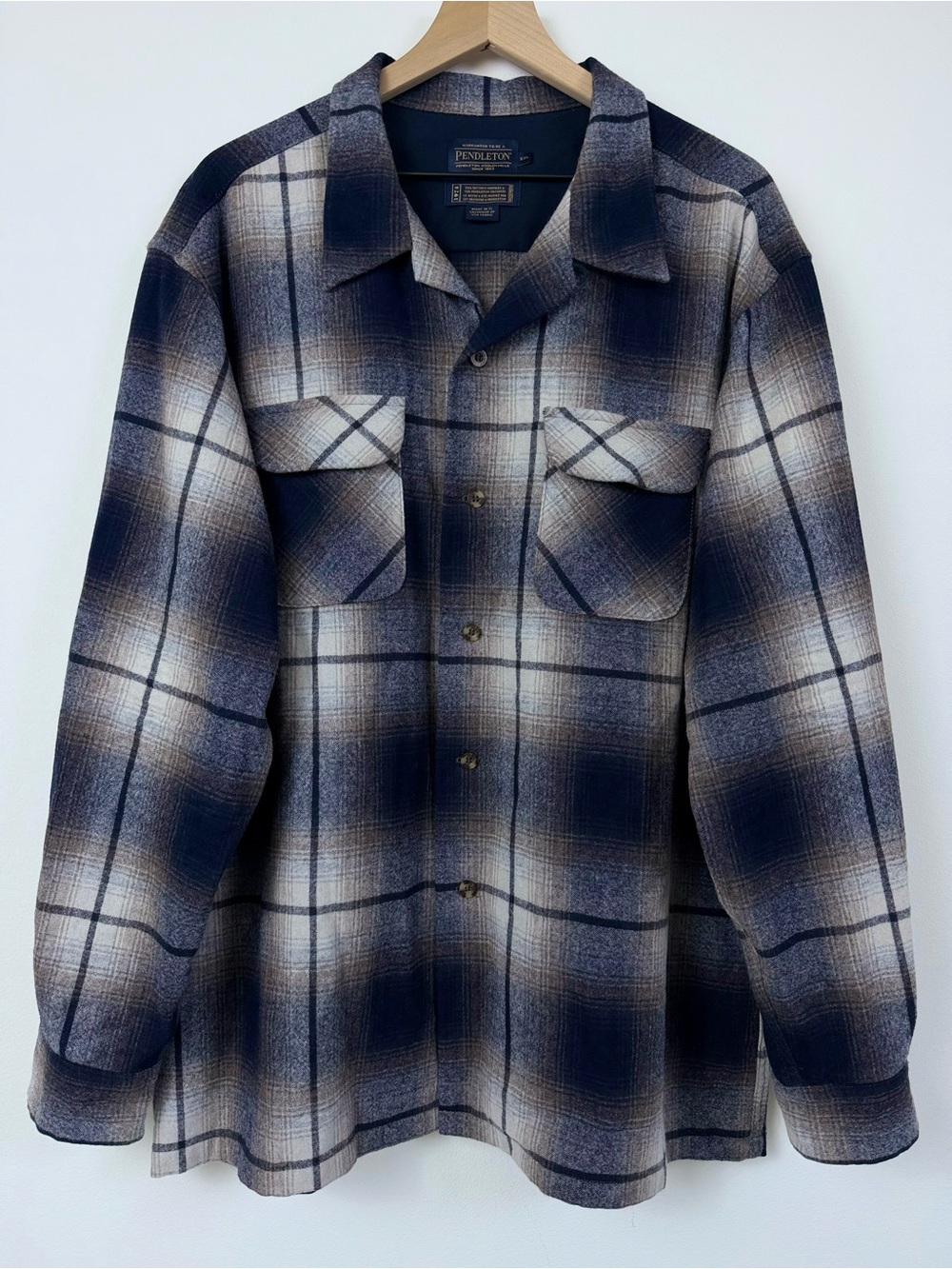 Pendleton Original Board Shirt Men’s Virgin Wool Plaid